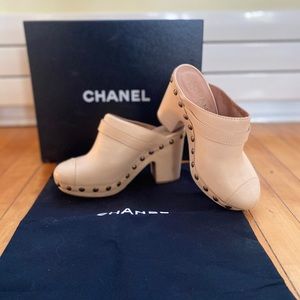 Chanel mules shoes